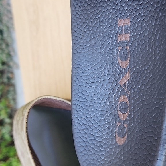 COACH Slides In Signature Canvas Size 11D - Picture 6 of 11
